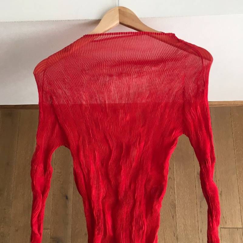 美品 ISSEY MIYAKE イッセイミヤケ プリーツ トップス2 IM34FJ412