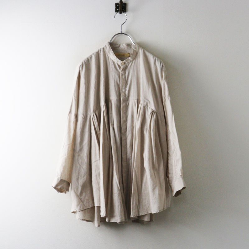 定価46200円 スズキタカユキ suzuki takayuki tucked cape blouse