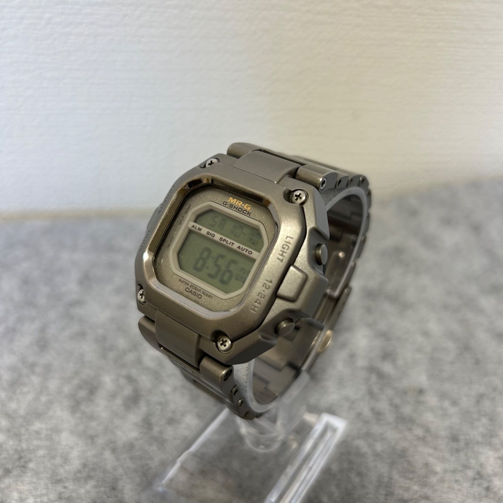 G-SHOCK MRG-110T ジーショック フルチタン 初代 角形 デチタンバンド