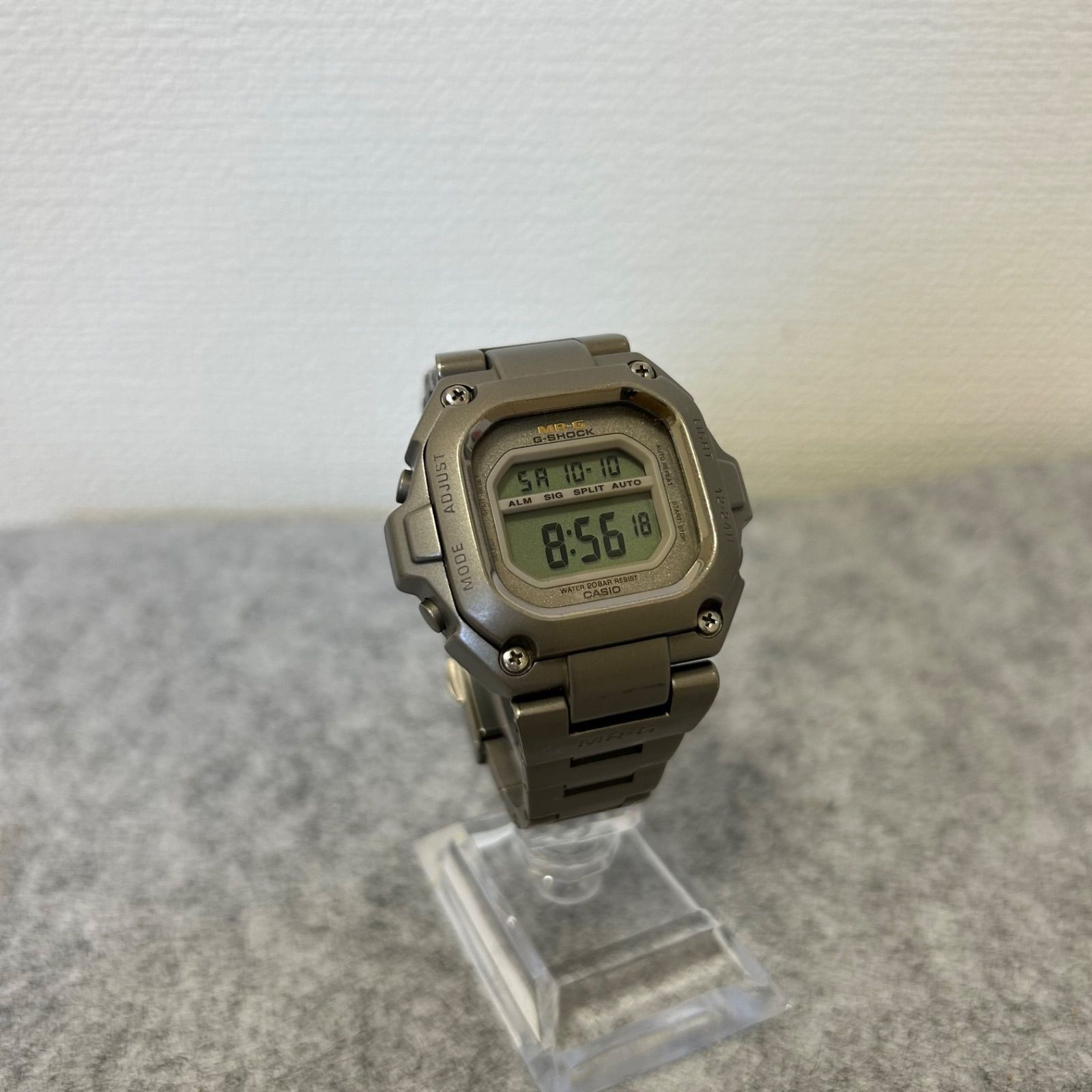 G-SHOCK MRG-110T ジーショック フルチタン 初代 角形 デチタンバンド