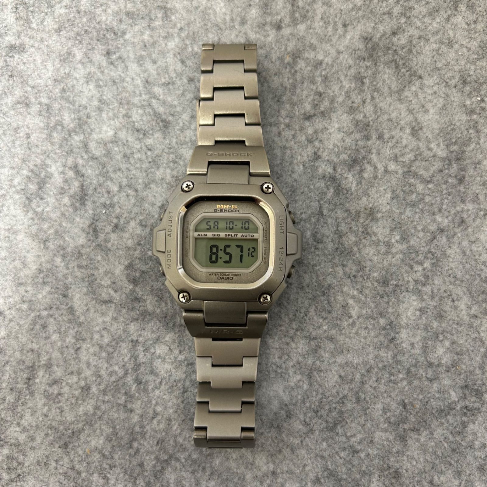 G-SHOCK MRG-110T ジーショック フルチタン 初代 角形 デチタンバンド
