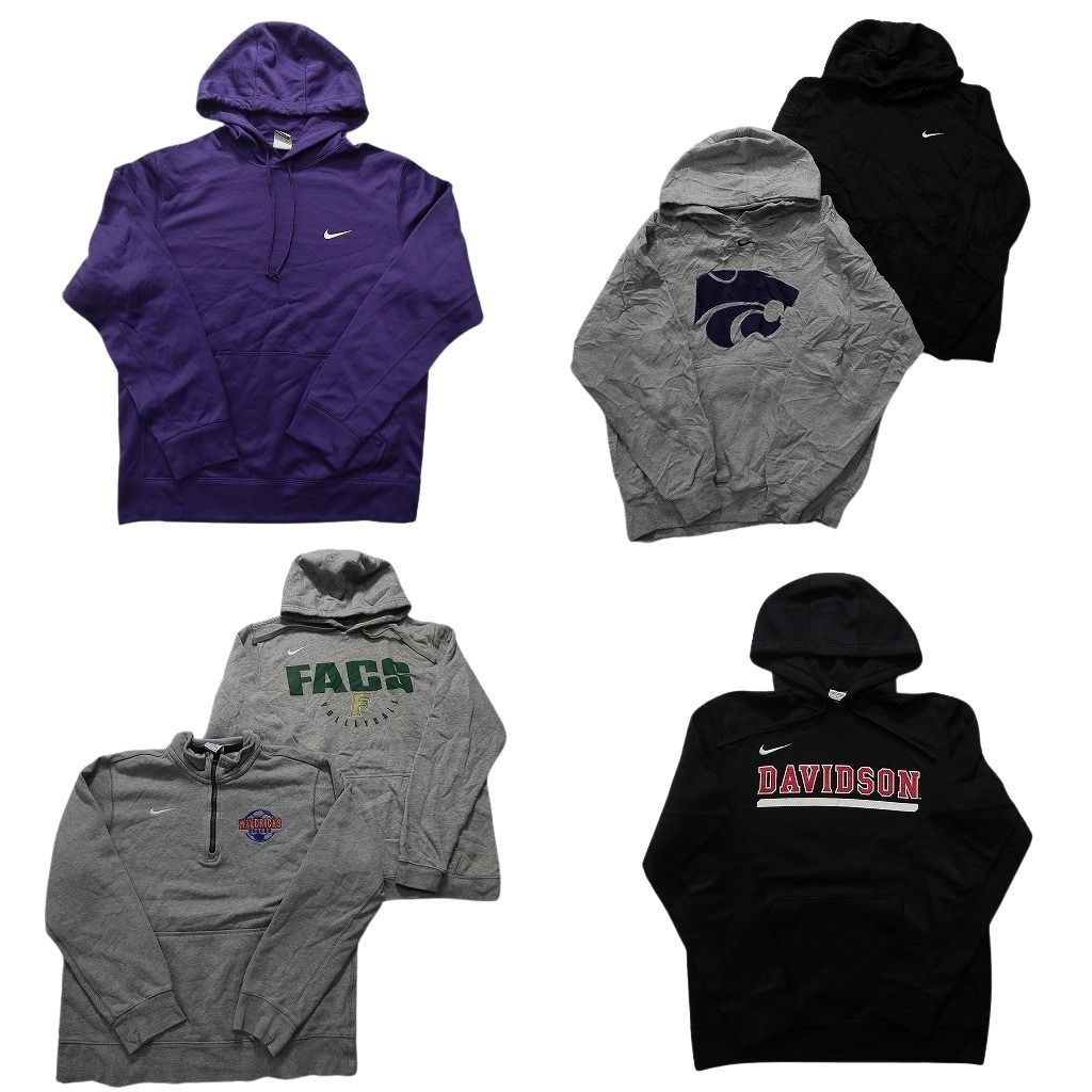 古着卸 まとめ売り ナイキ スウェット 6枚セット ( メンズ S/M ) 中古 古着 NH5376