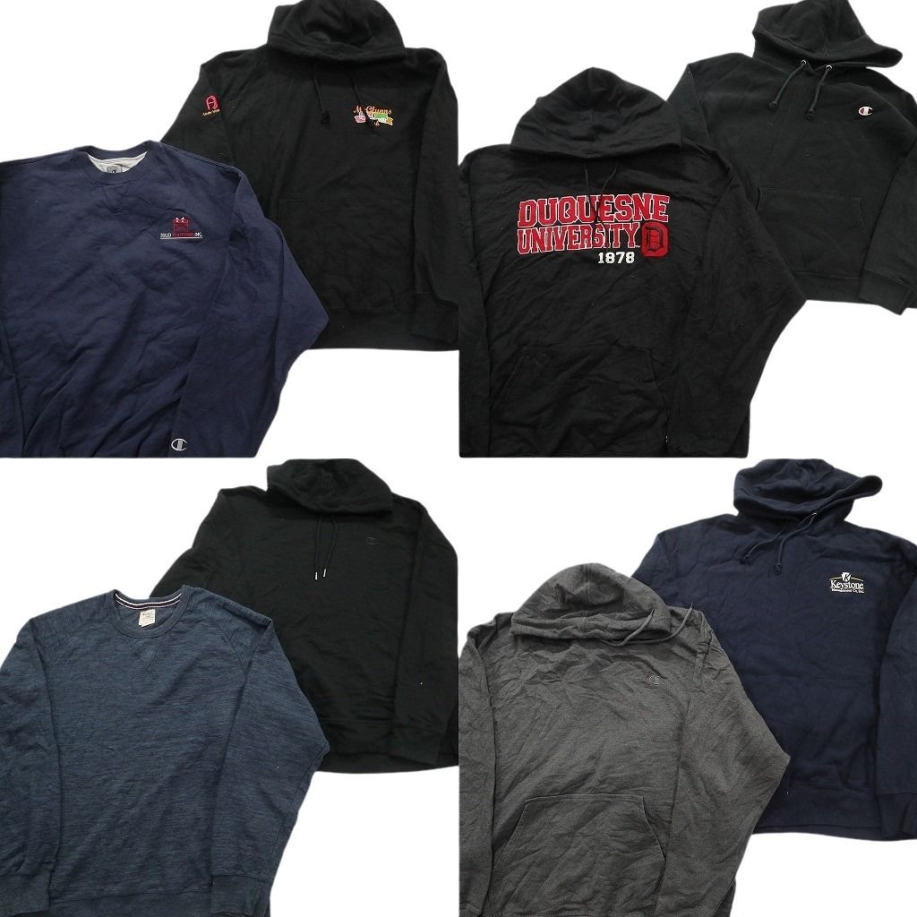 古着卸 まとめ売り チャンピオン スウェット 8枚セット ( メンズ 2XL/3XL ) 中古 古着 NH5400 10,366円