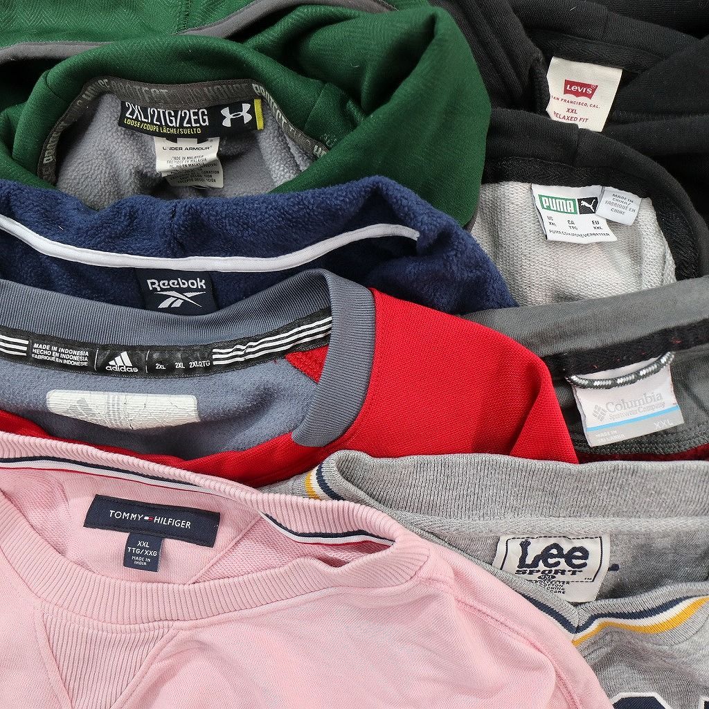 古着卸 まとめ売り ブランド スウェット 8枚セット ( メンズ 2XL