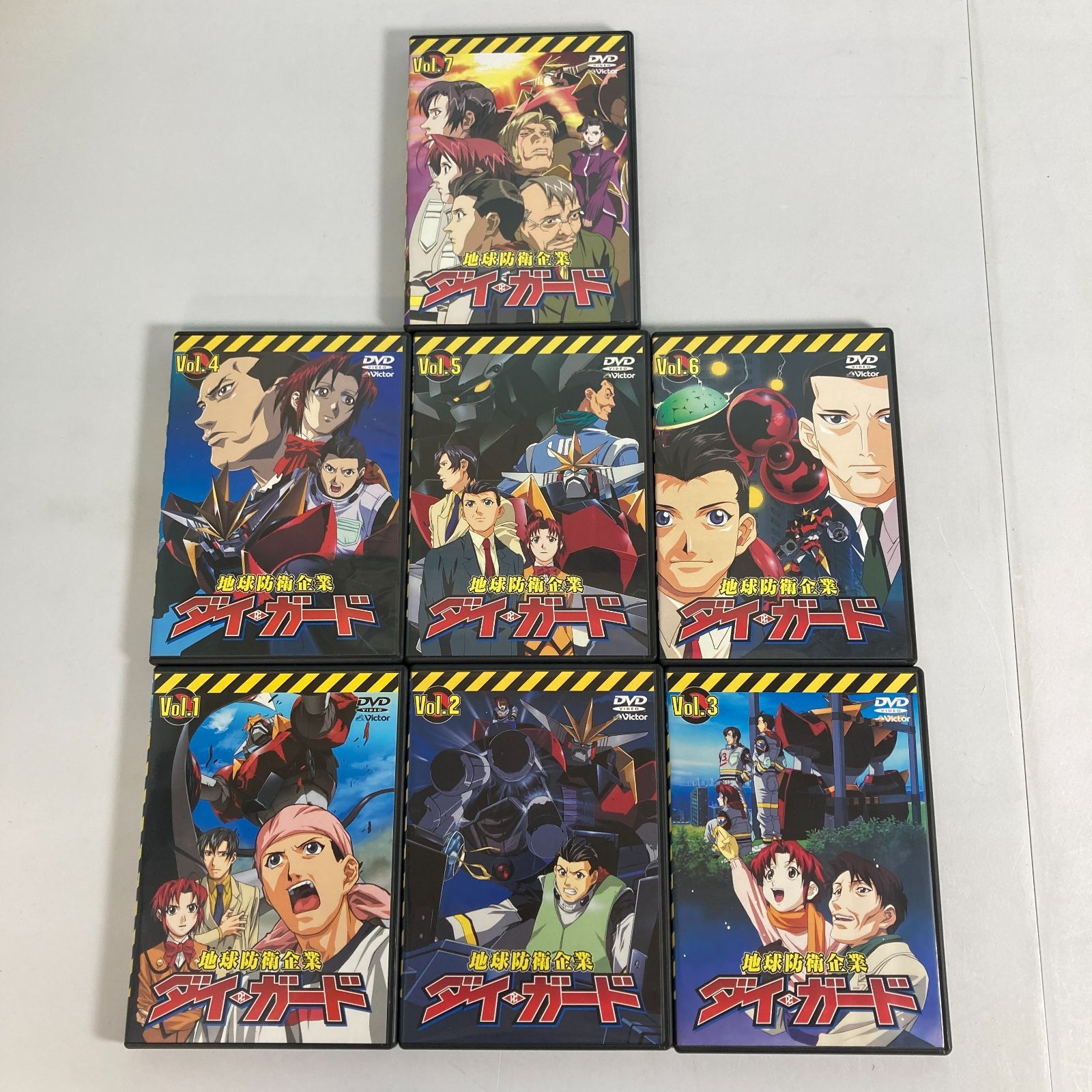 大清水17-07-1004] アニメDVD 地球防衛企業 ダイ・ガード 全13巻セット