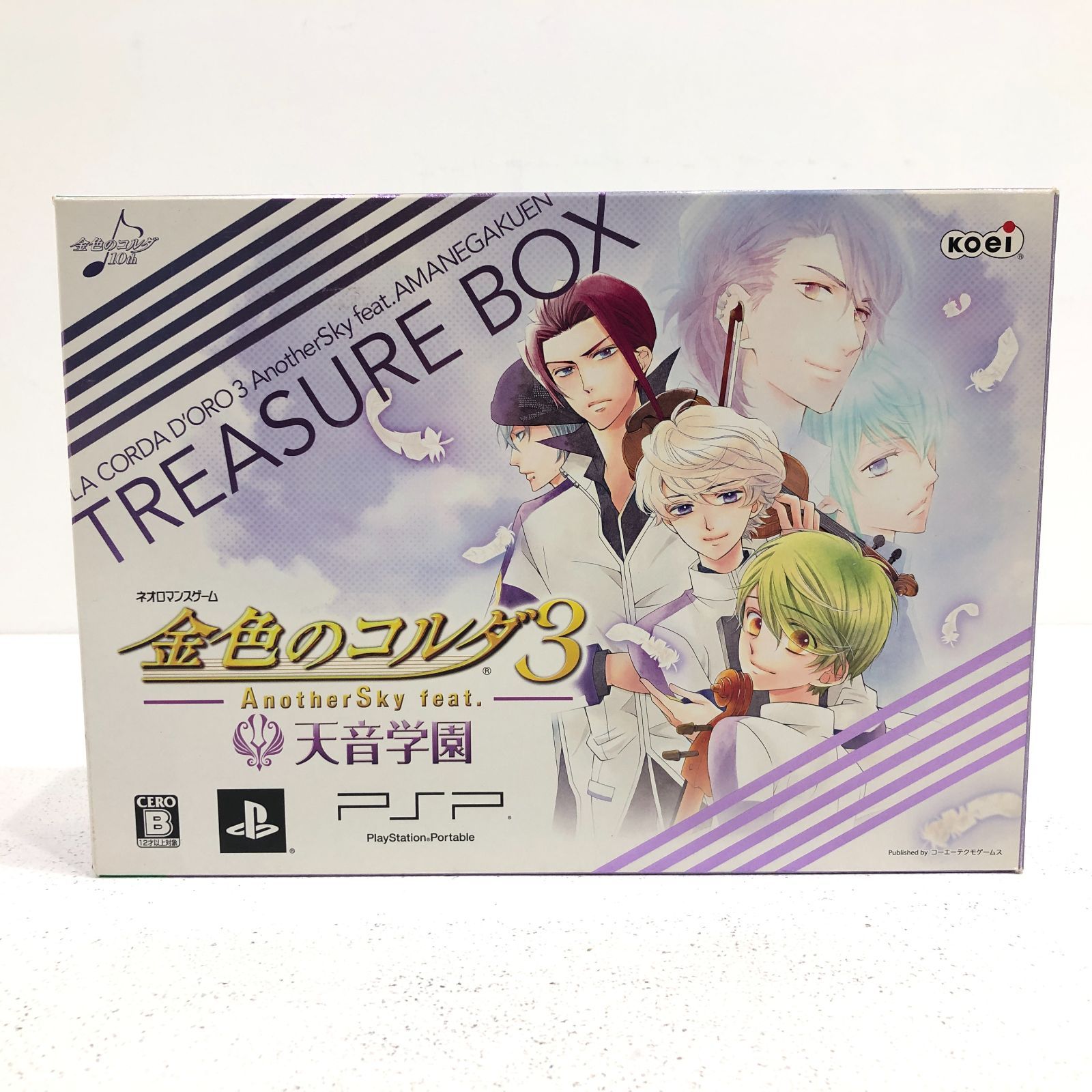 小牧店】PSP 金色のコルダ3 AnotherSky feat.天音学園 トレジャーBOX