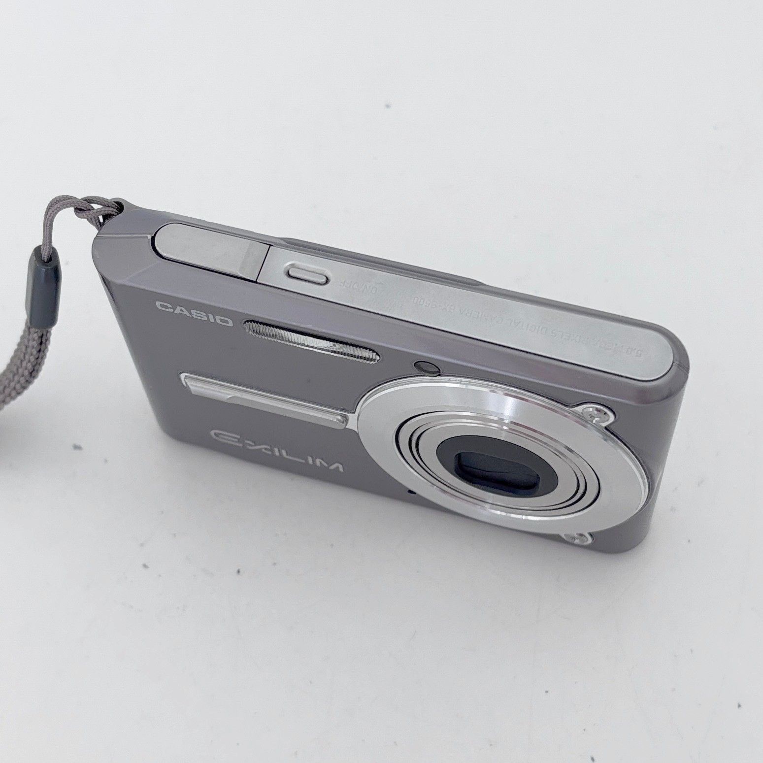 修理前提 鳴き【カシオ】CASIO EXILIM EX-S500 グレー コンパクト