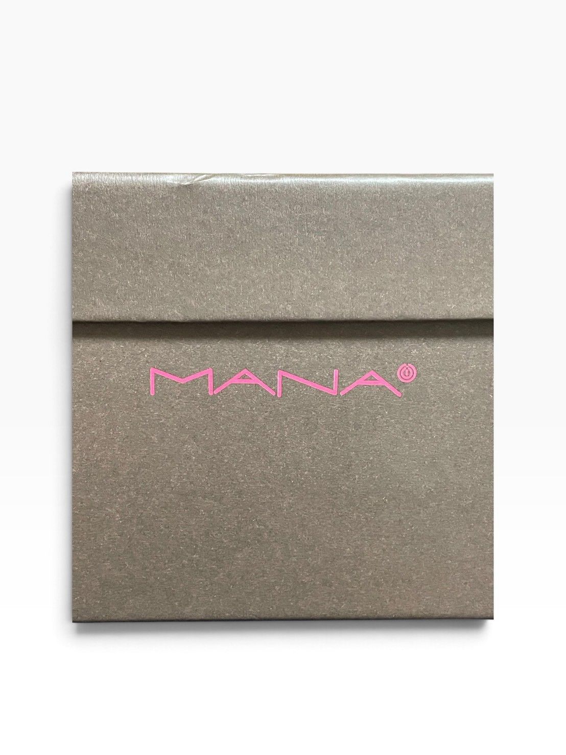 MANA】未使用完品 マナ スクエアトゥサークルヒールミュール サークル