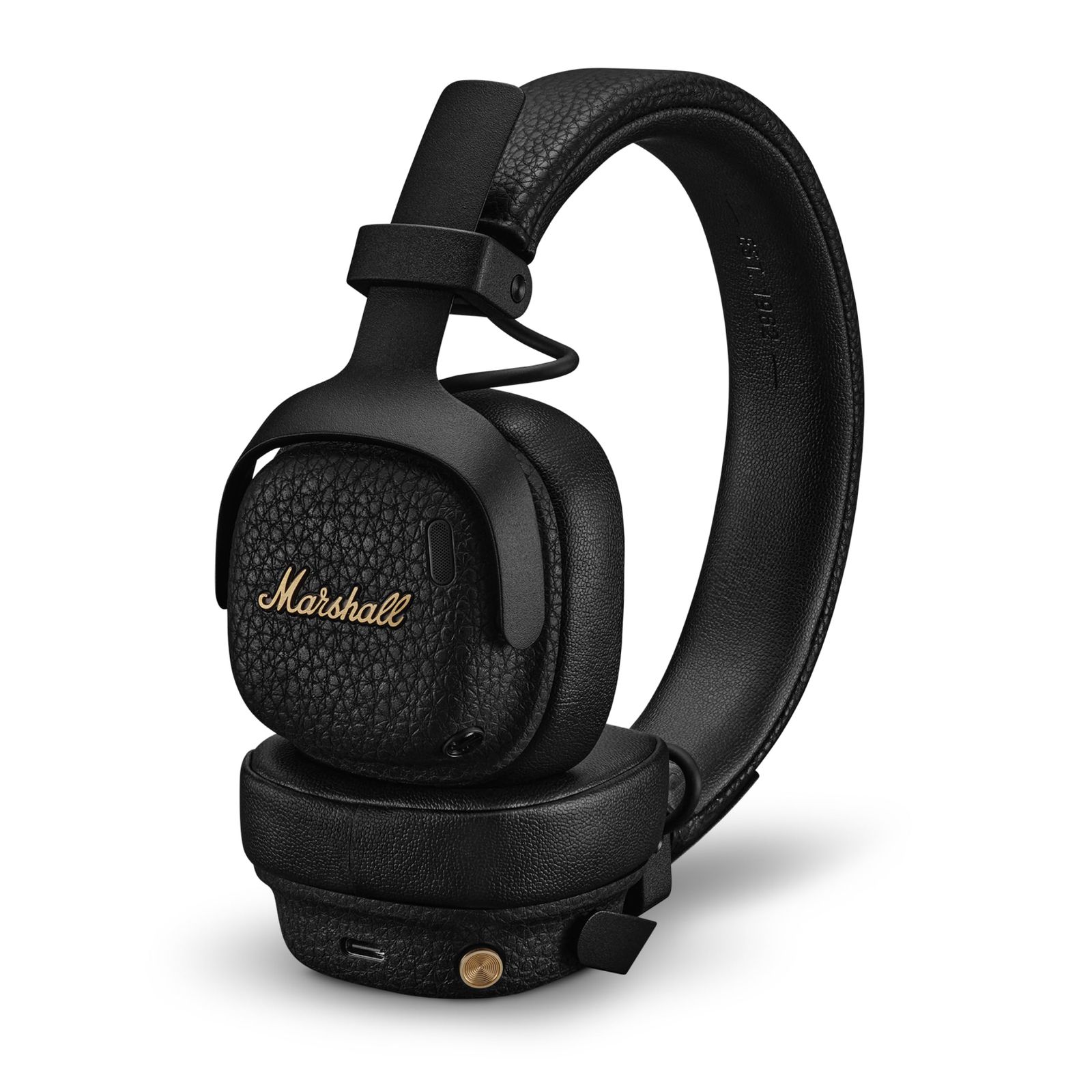 Marshall ワイヤレスノイズキャンセリングオンイヤーヘッドホン Milton A.N.C ブラック Bluetooth / 連続再生50時間 / 通話対応 【国内正規品】mt 0e9f9b62 Marshall ワイヤレスノイズキャンセリングオンイヤーヘッドホン Milton A.N.C ブラック Bluetooth / 連続再生50時間 / 通話対応 【国内正規品】mt 0e9f9b62