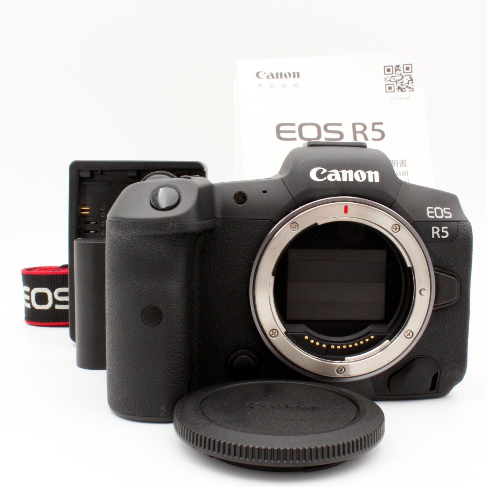 わずかシャッター数2000枚以下【新品級】CANON EOS R5 ボディ#1221