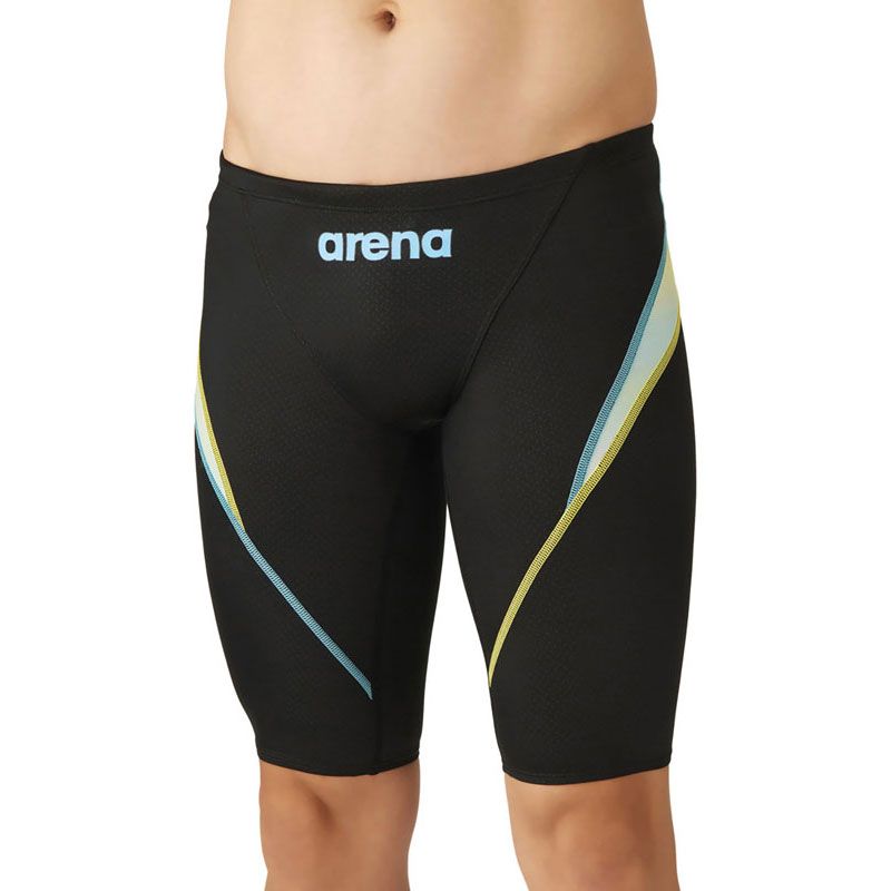 アリーナ arena レーシングスパッツ(ハーフレッグ) 水泳 水着 水着メンズ競泳用（公認） AS6FRC45M、ブラック×ブルー 6,505円
