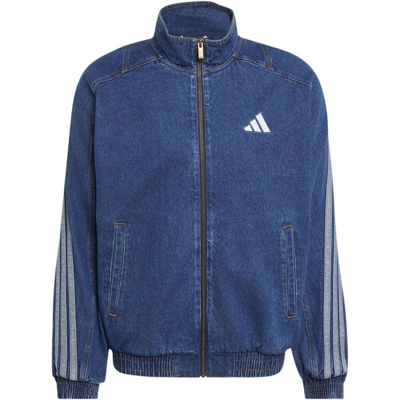 J/LT、アディダス adidas スタジアム ルーズフィット デニム トラックジャケット マルチスポーツ ウインドウェア その他ジャケット KGJ38