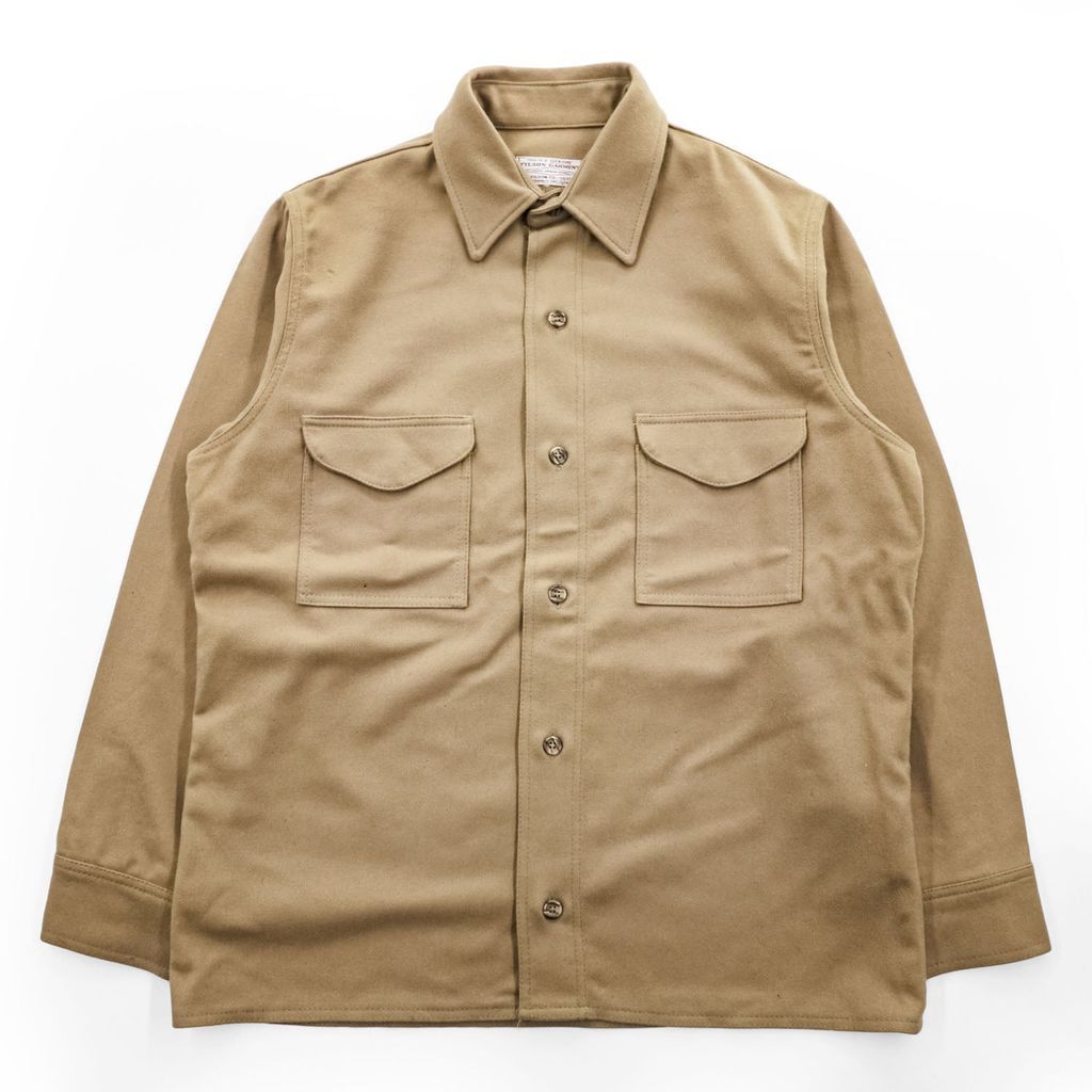 FILSON マッキーノ ウール シャツジャケット 長袖シャツ XL ベージュ