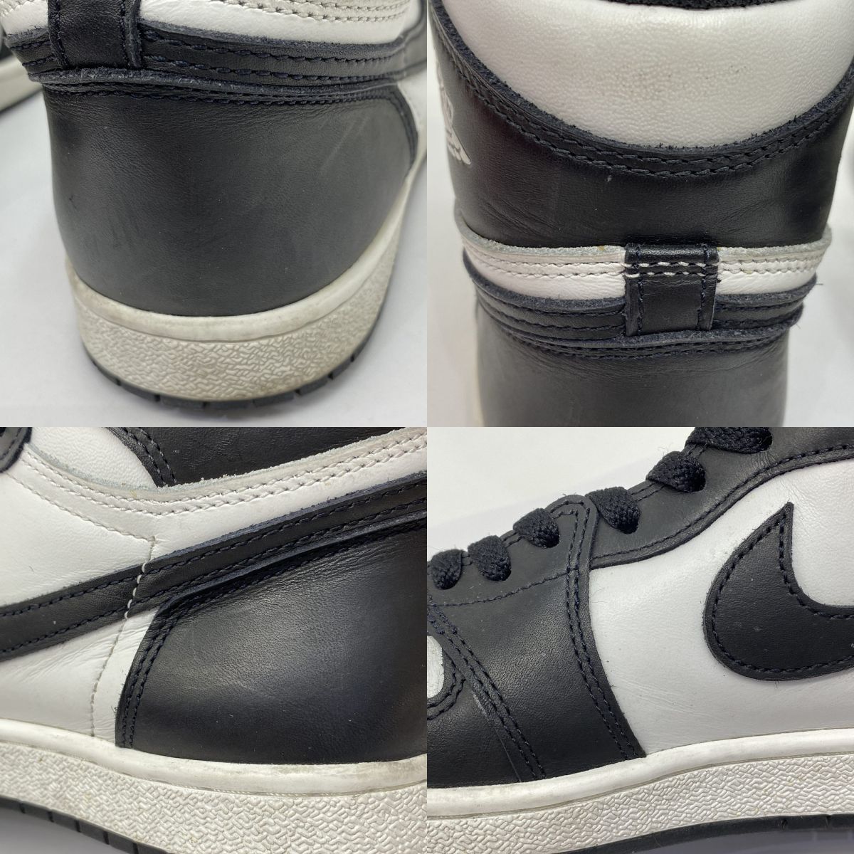 NIKE ナイキ AIR JORDAN 1 HI 85 エアジョーダン ハイ BQ4422-001 US9.5 27.5cm 箱有 ※中古
