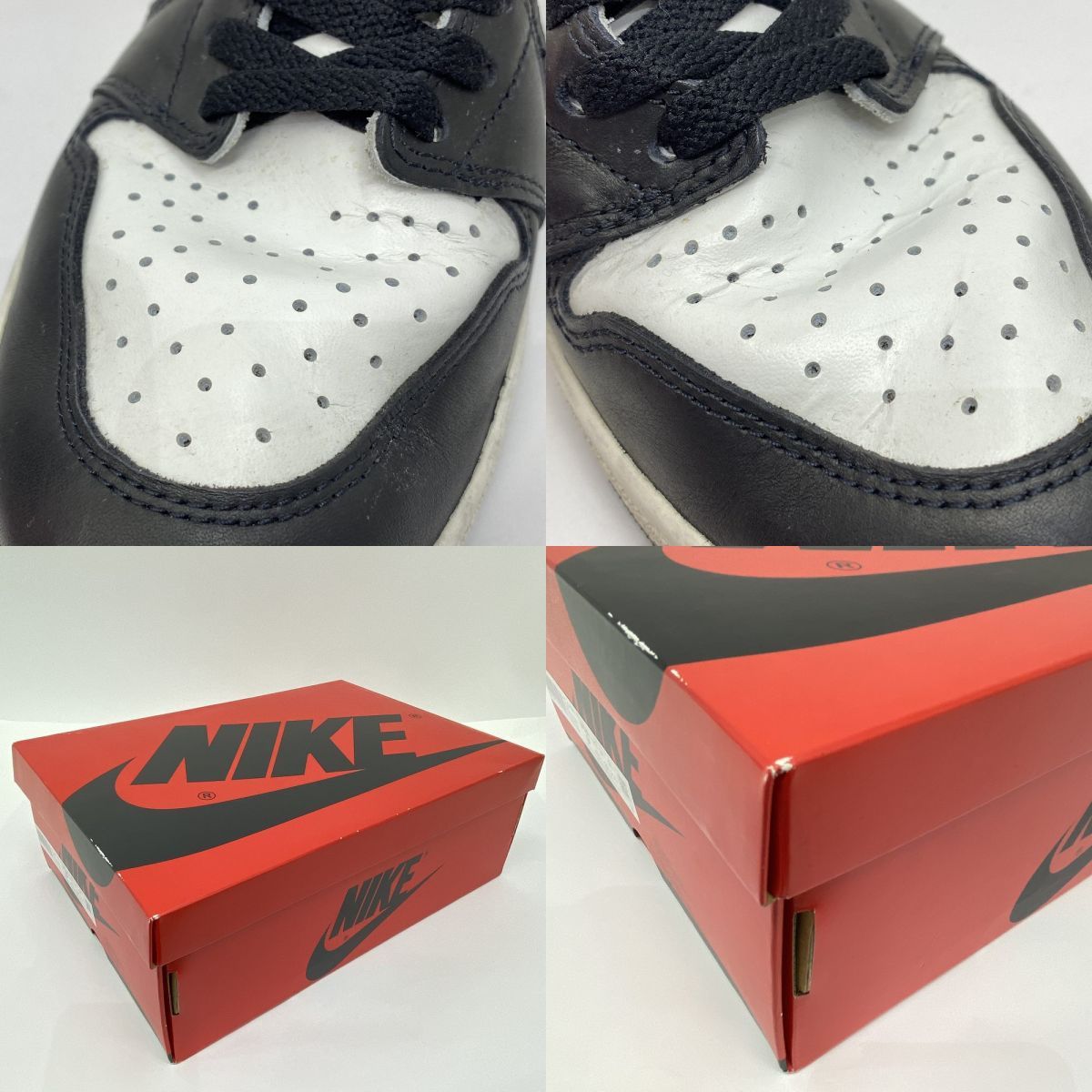 NIKE ナイキ AIR JORDAN 1 HI 85 エアジョーダン ハイ BQ4422-001 US9.5 27.5cm 箱有 ※中古