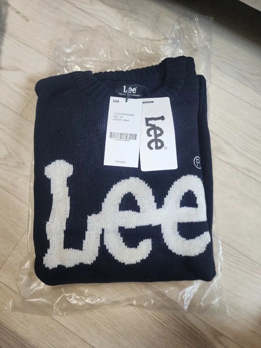 Lee リー ニット ネイビー XL サイズ 保管のみ ハンあんさんぶるスターズ！！(あんスタ) 品