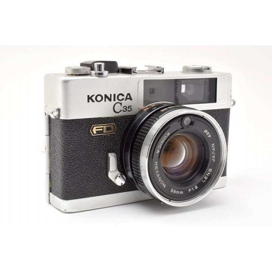 15795 整備済良品 コニカ KONICA C35 FD 38mm F1.8 - メルカリ