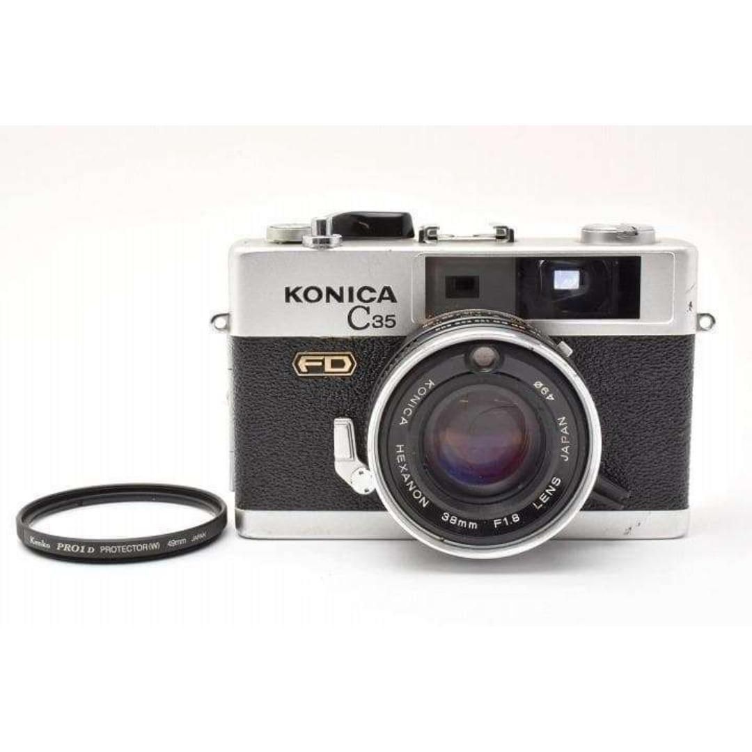 15795E 整備済 コニカ KONICA C35 FD 38mm F1.8 15795 整備済良品 コニカ KONICA C35 FD 38mm F1.8 - メルカリ