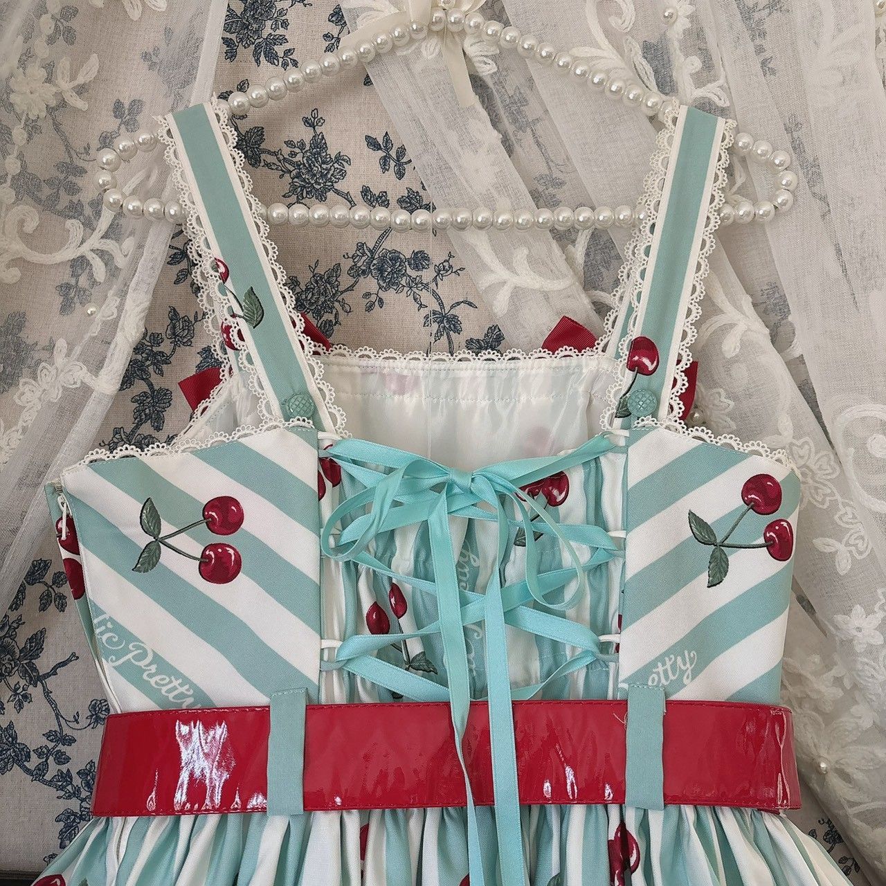 Angelic Pretty Cherry Stamp ジャンパースカート - メルカリ