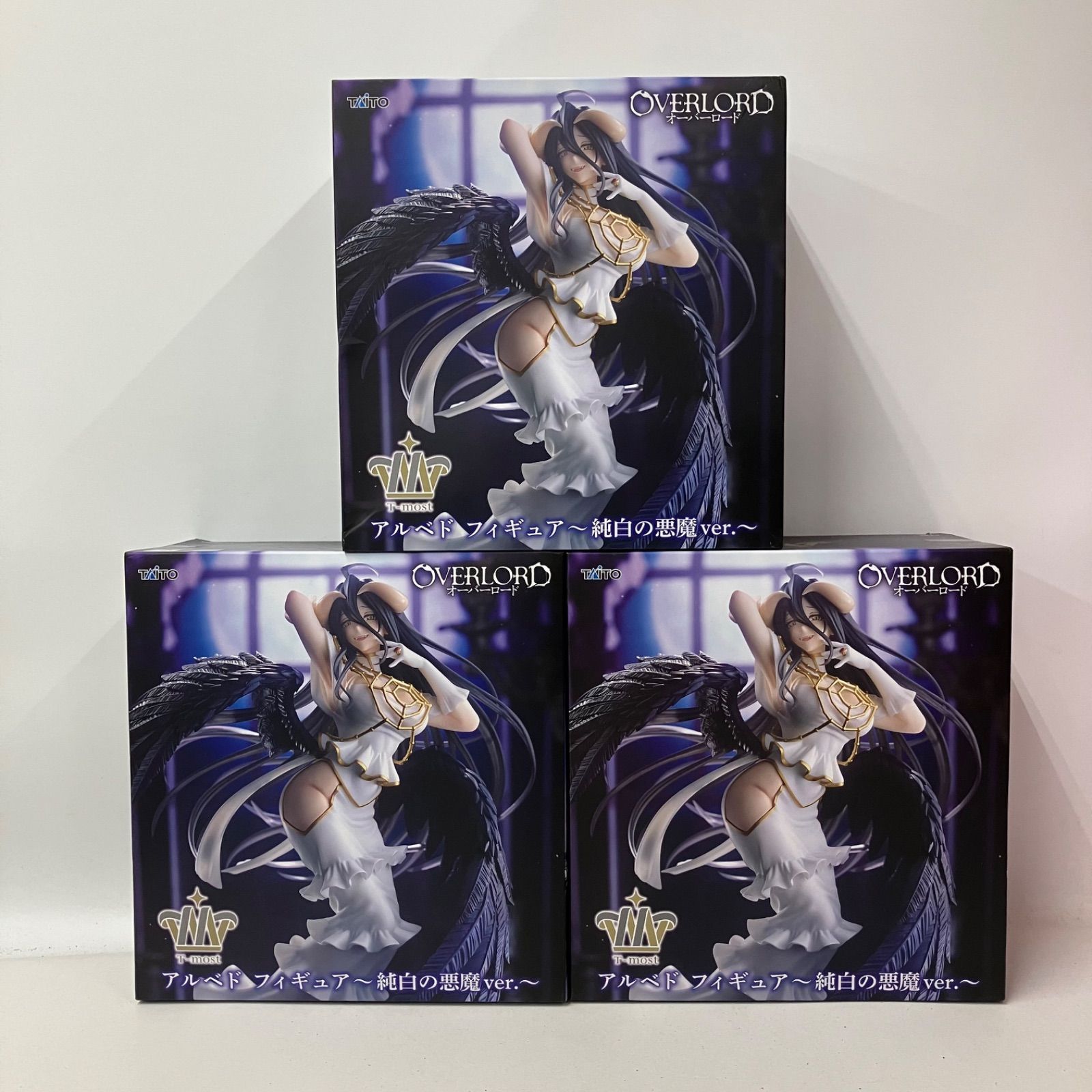 未開封 オーバーロード T-most アルベド フィギュア 純白の悪魔ver. 3
