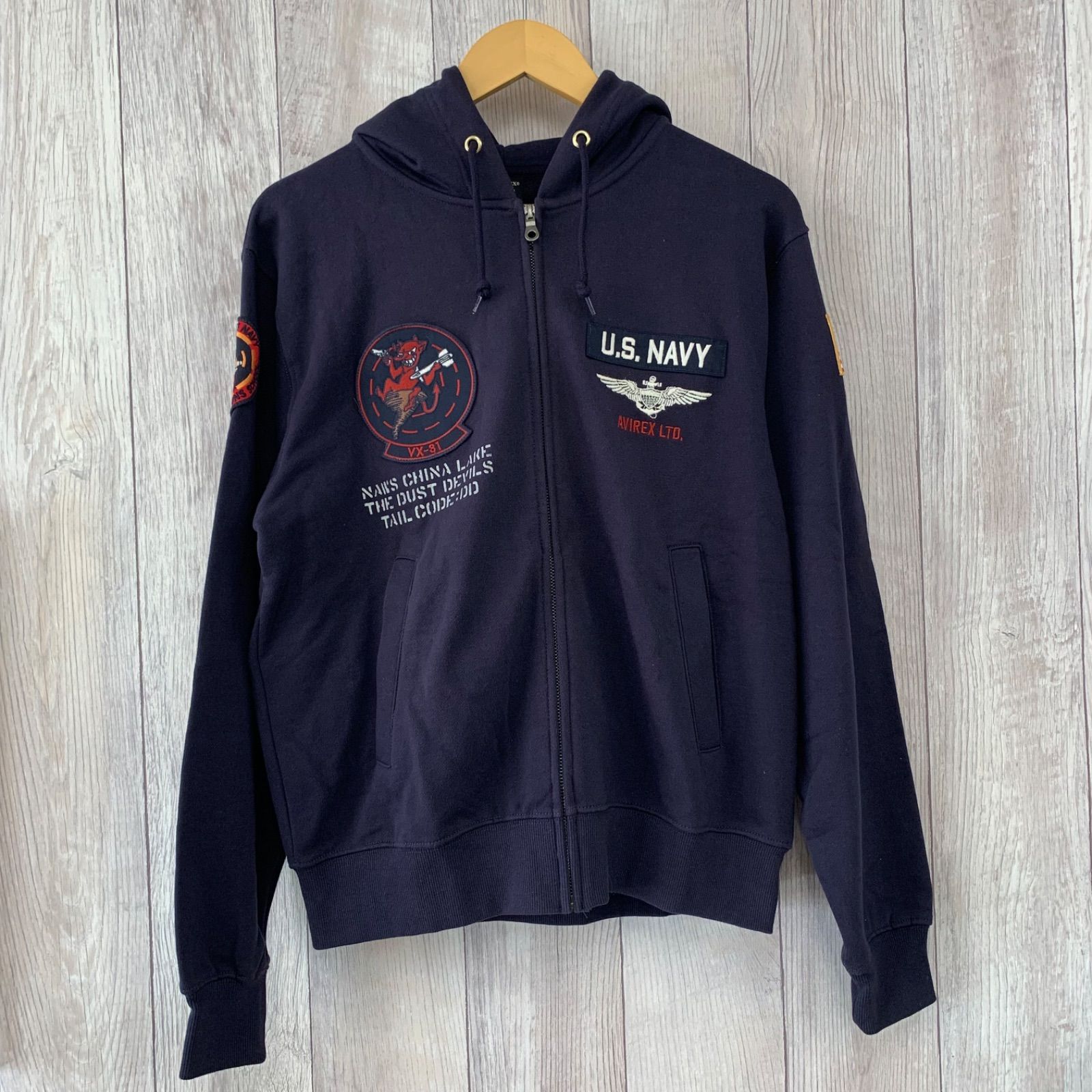 未使用品 タグ付き AVIREX アヴィレックス TOP GUN トップガン ダスト