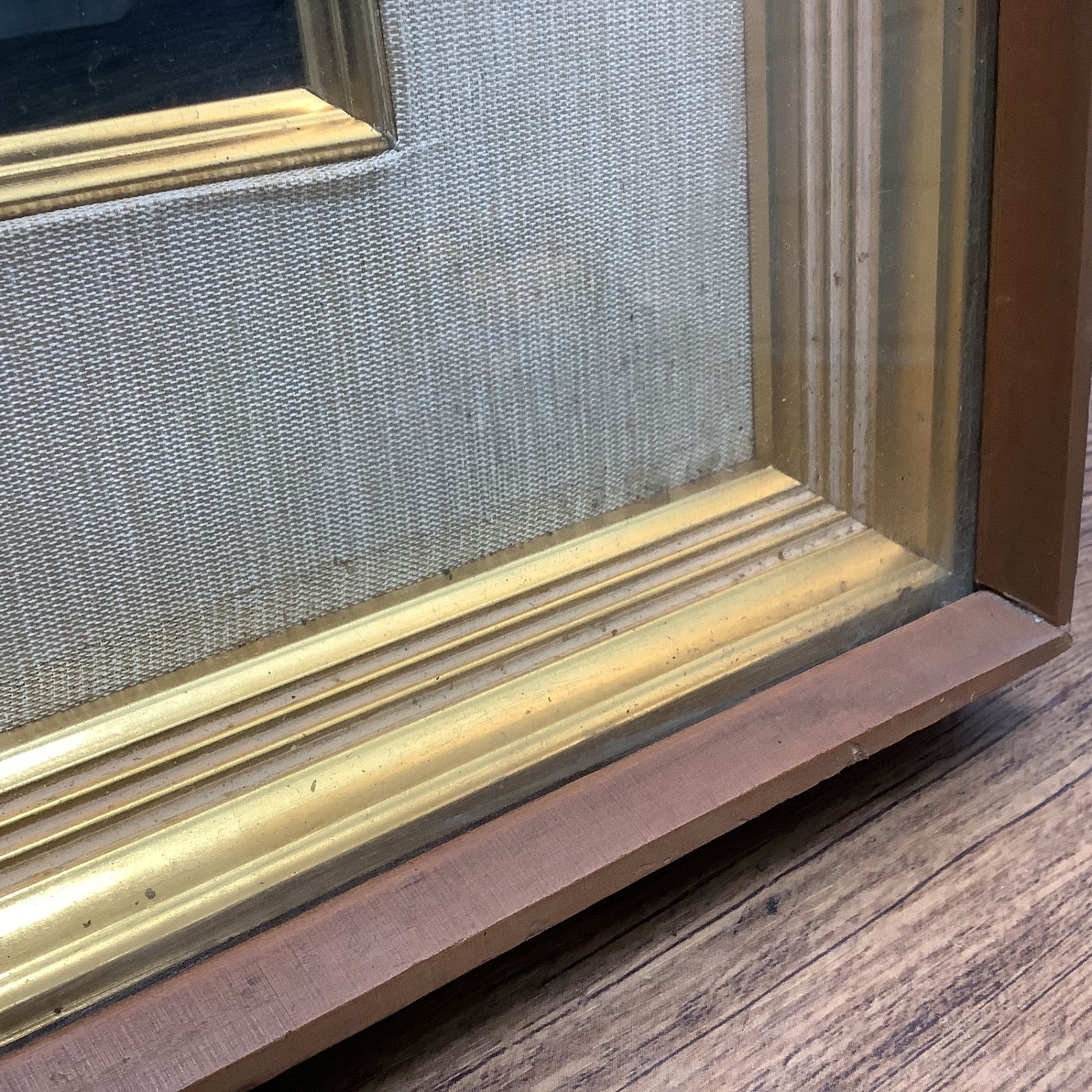 10108 宝石画 孔雀 クジャク 貴石画 天然石 額装 アートパネル 壁掛け