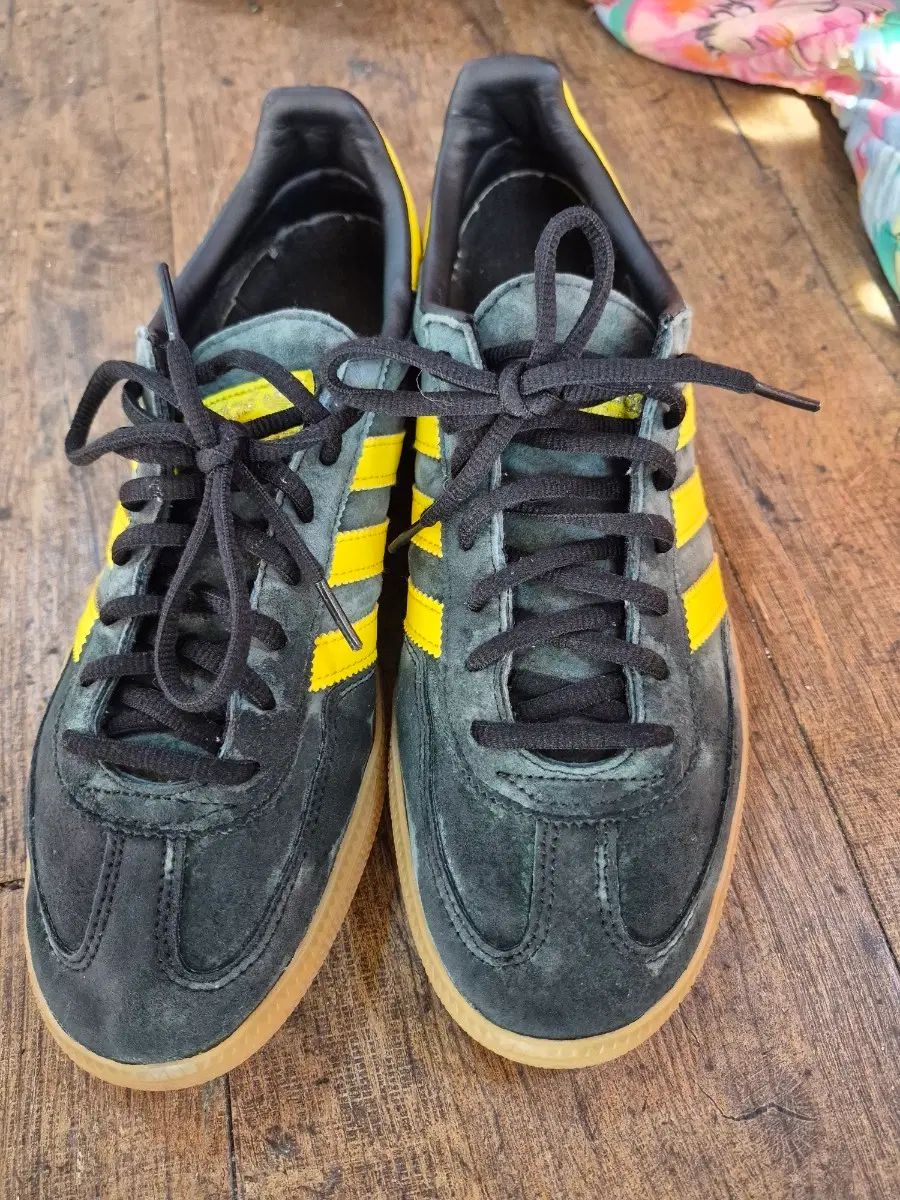 b アディダス ハンドボール スペツィアル ダークグレー/イェロー 270 (Adidas Handball Spezial) 9,652円