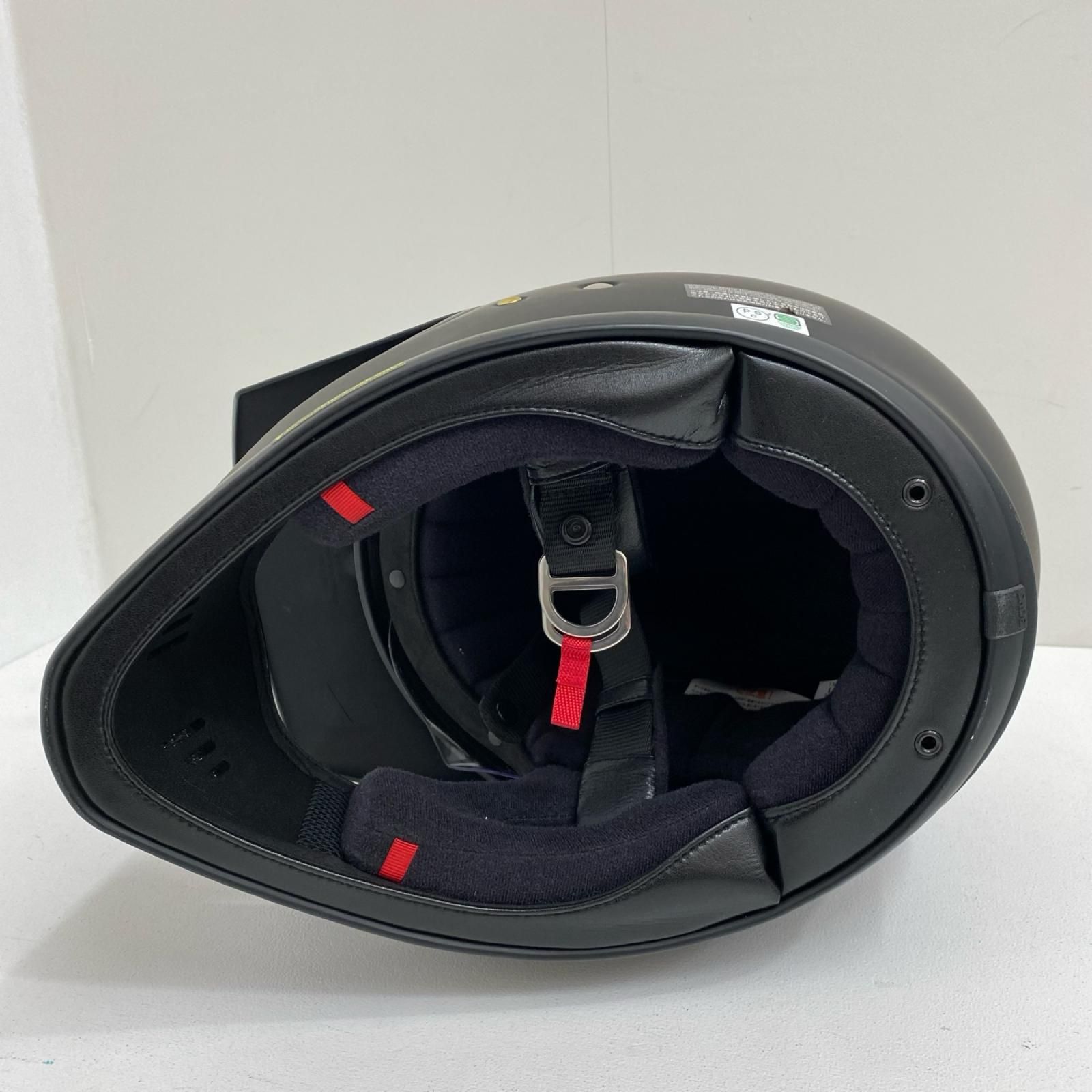 加古川店】 SHOEI EX-ZERO ﾊﾞｲｻﾞｰ装着済み 収納袋付 size:L ショウエイ