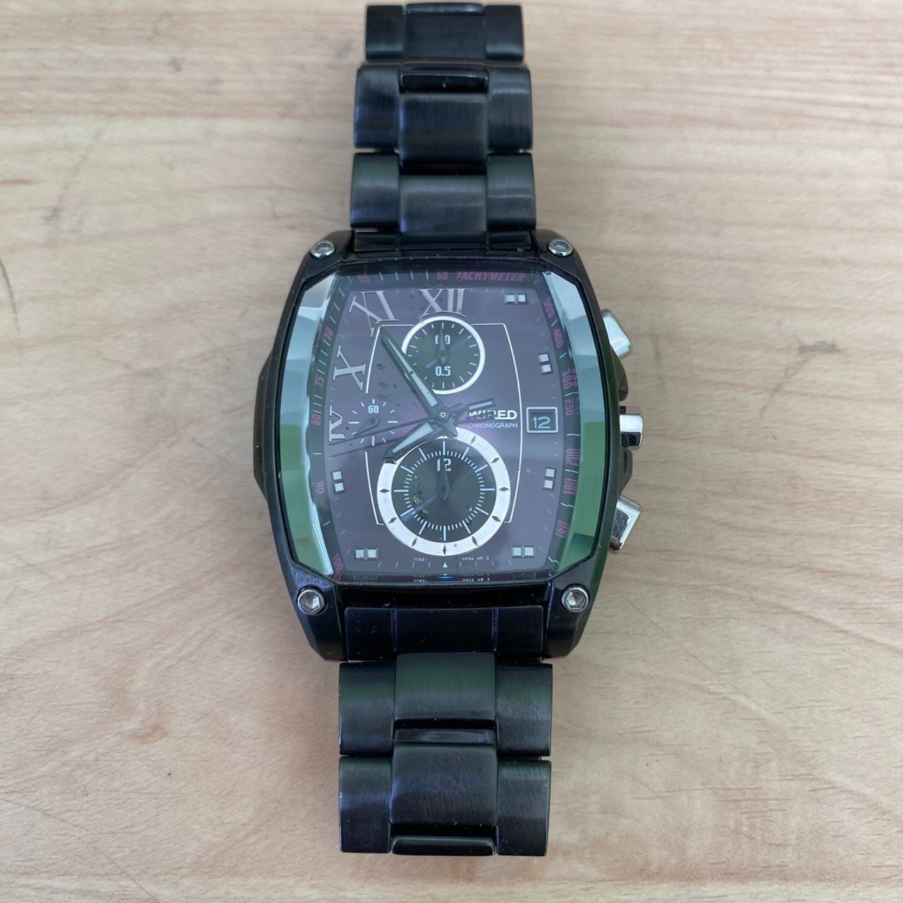 豊】SEIKO WIRED セイコー ワイアード 7T92-0KW0 クォーツ 腕時計 電池