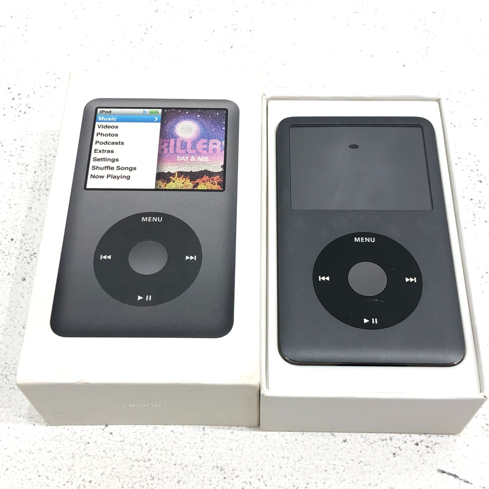 ジャンク Apple iPod Classic 160GB MC297J/A 小牧店】ジャンク品 Apple iPod Classic 160GB ブラック MC297J/A