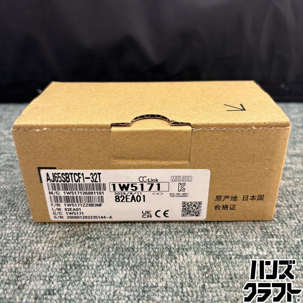 ◎【未使用／未開封品】 三菱 AJ65SBTCF1-32T シーケンサ 2026年製 CC-Link 小形タイプリモート I/Oユニット 【新古品】