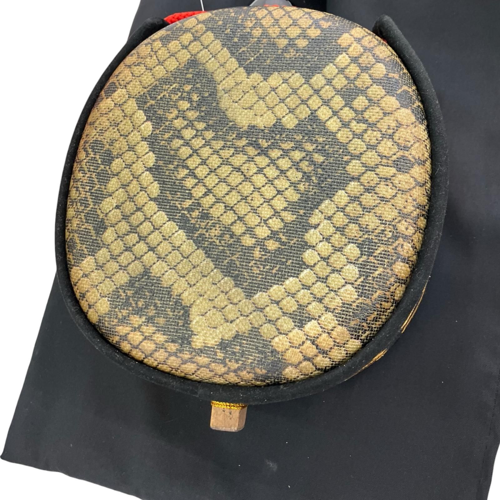 186000 現状品 沖縄三線 人口蛇皮 - メルカリ