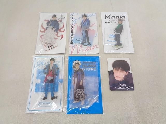 未開封4点含む 美品】 Snow Man 渡辺翔太のみ Snow World アクスタFest