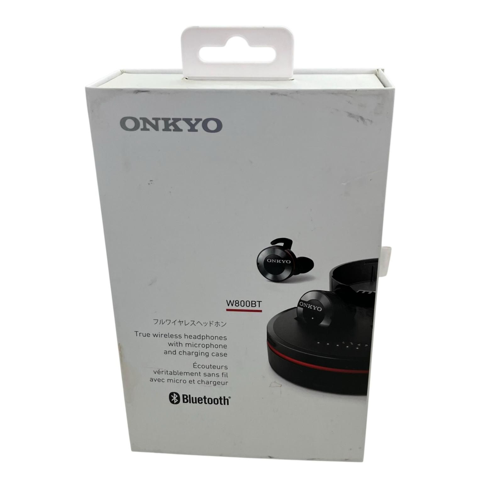 186000 動作確認済み ONKYO オンキョー ワイヤレスイヤホン W800BT