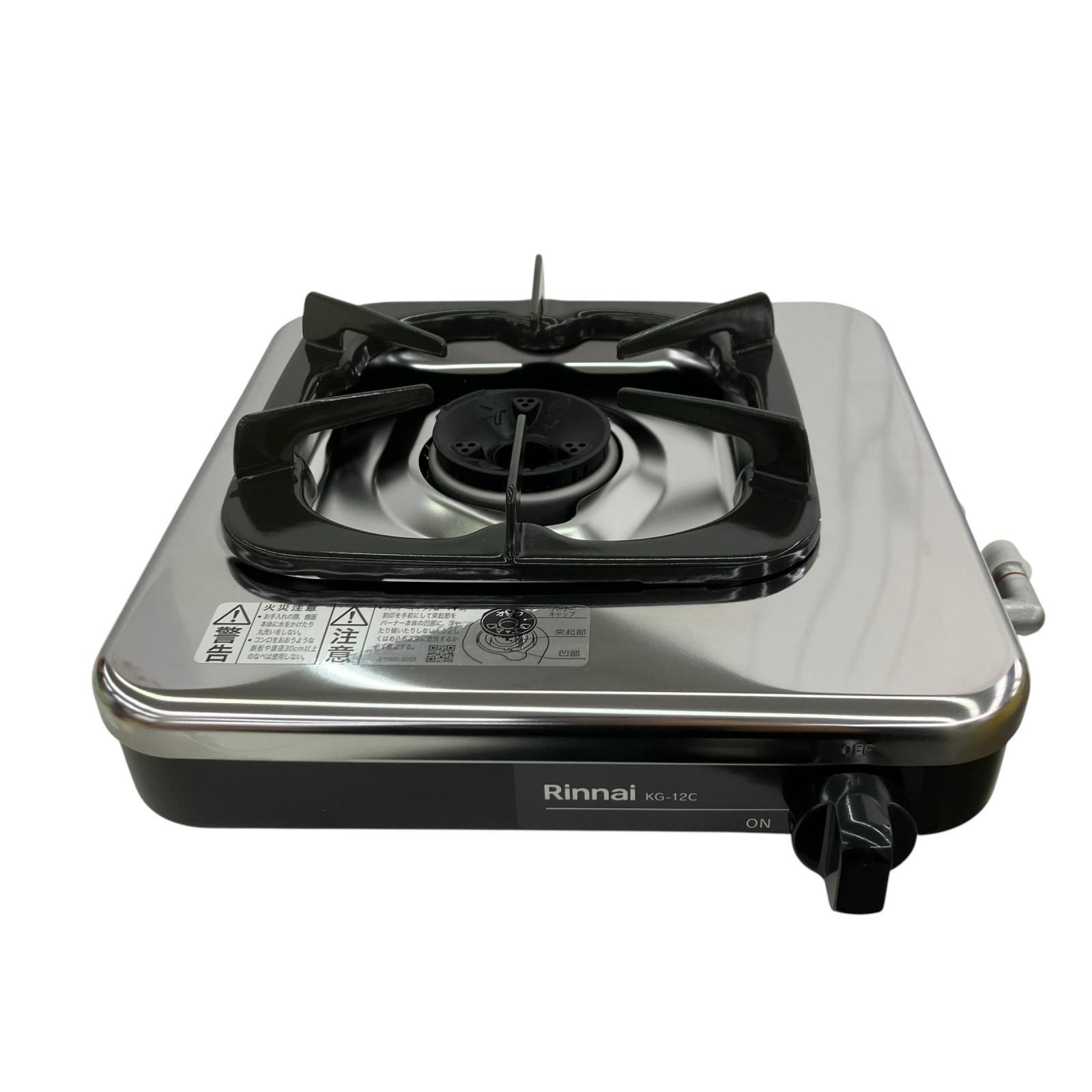 186000 Rinnai プロパンガス用1口ガスコンロ KG-12C - メルカリ