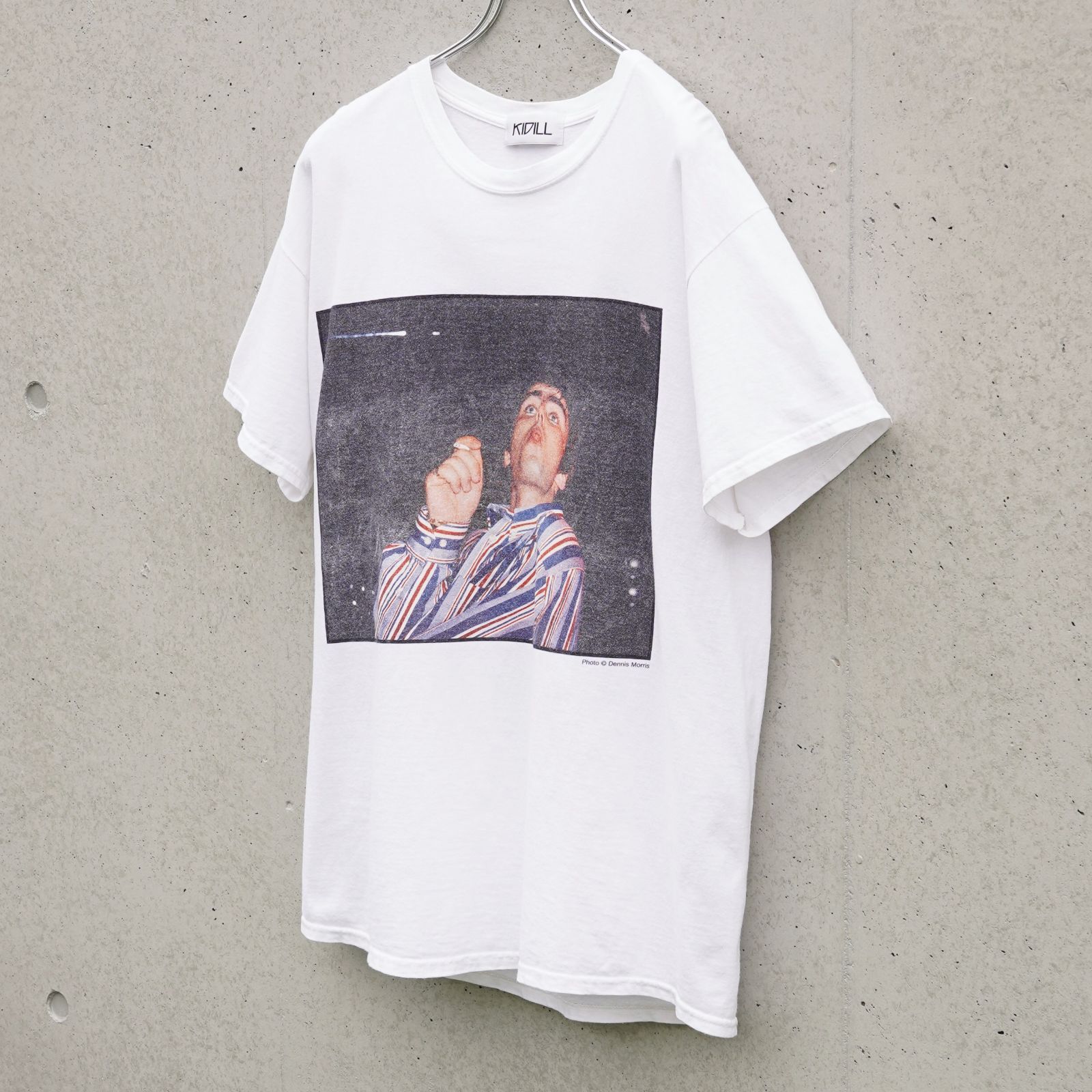 【限定100着】KIDILL×Dennis Morris Oasis Tシャツ KIDILL × OASIS Liam Gallagher × Dennis Morris 2018年 限定100