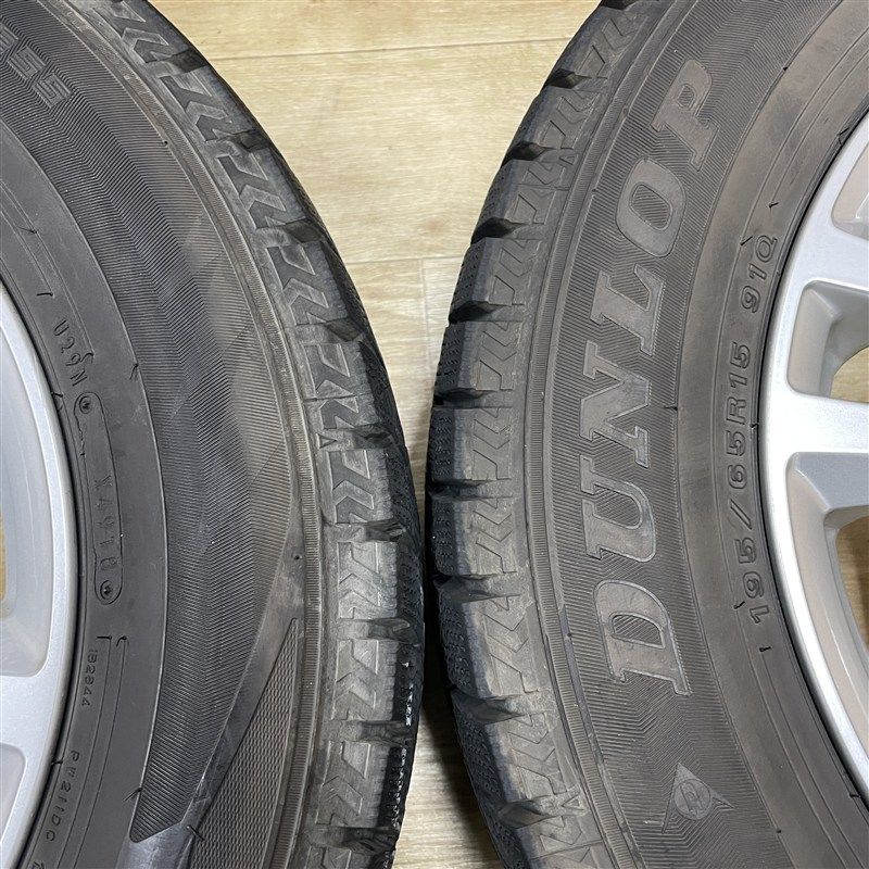 ダンロップ WM02 195/65R15 91Q ユーロスピード 6-15+43 5H100