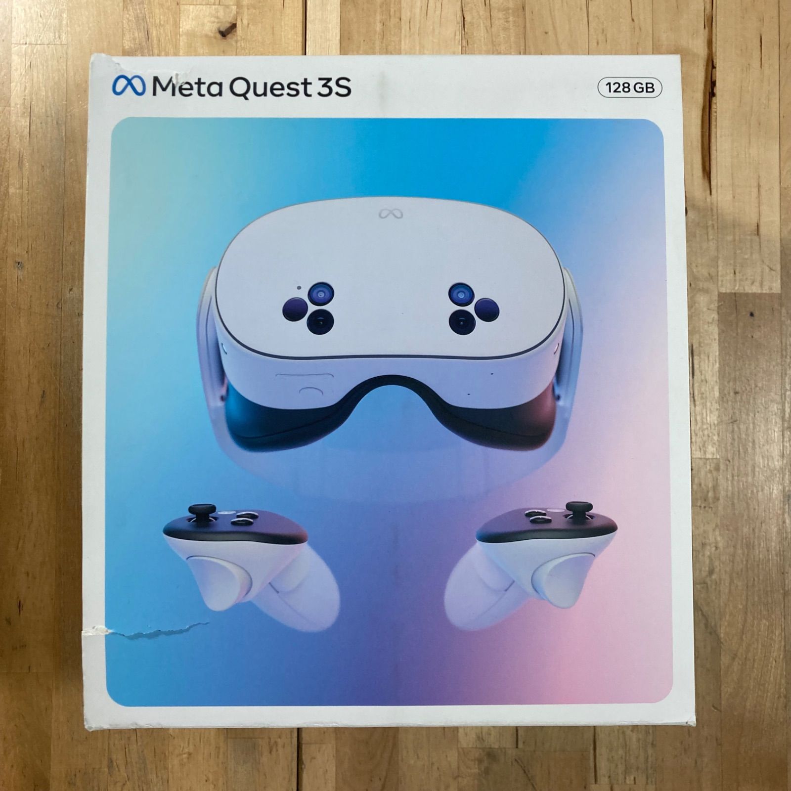 Meta Quest 3S 128GB VRヘッドセット コントローラー・箱付き 動作確認