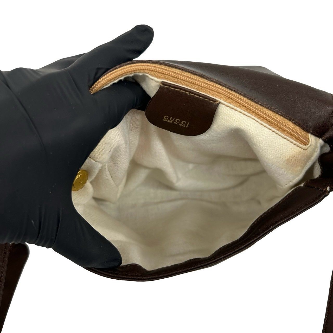 極 美品 GUCCI グッチ オールドグッチ ヴィンテージ ホースビット 金具 