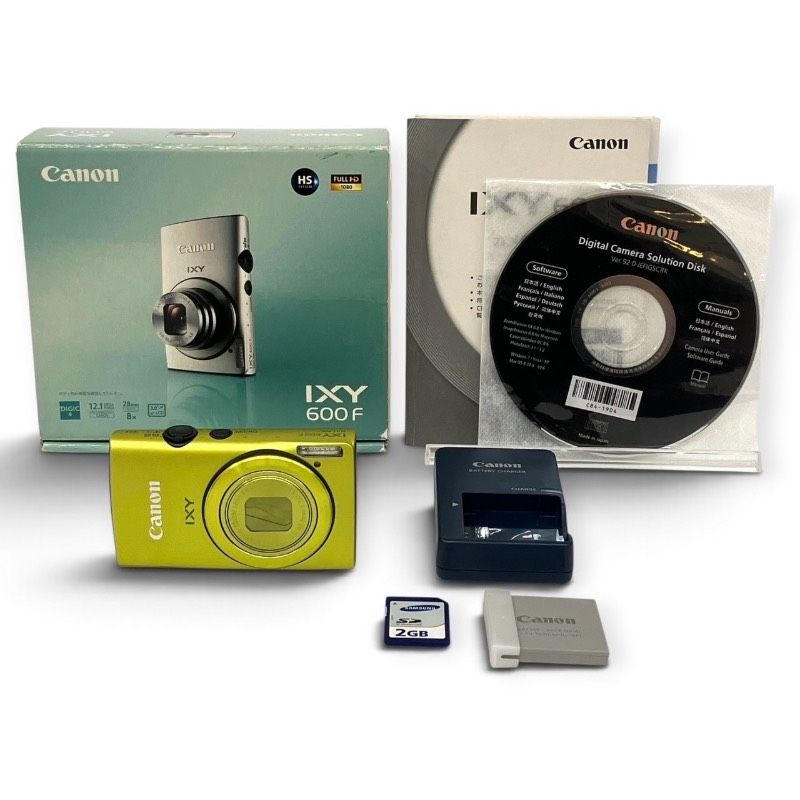 カメラ本体極美品/動作品】 Canon IXY 600F キャノン イクシー