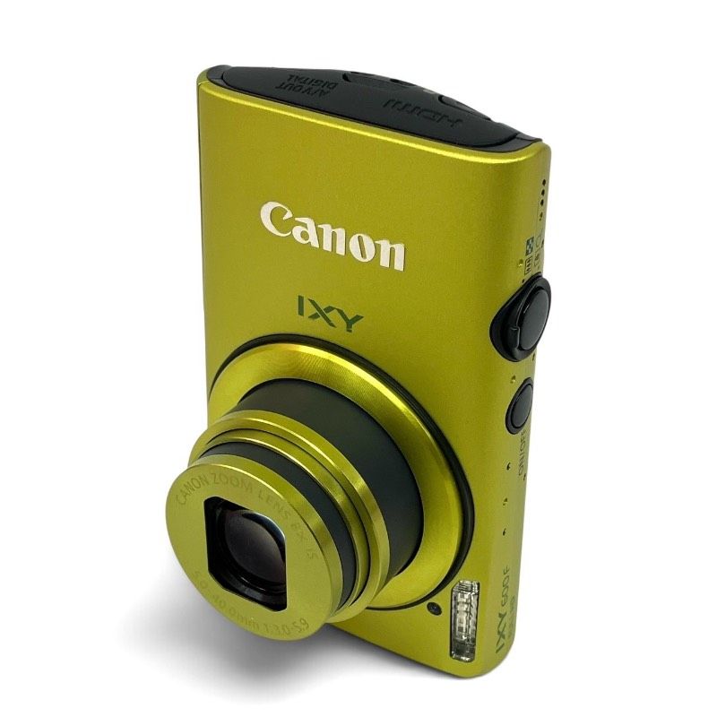 【超極美品・箱付き】Canon IXY 600F ライムグリーン付属品完備 カメラ本体極美品/動作品】 Canon IXY 600F キャノン イクシー