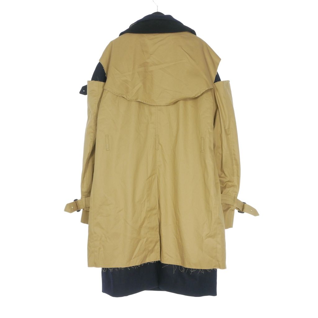ファセッタズム FACETASM Layered Deconstructed Trenchcoat
