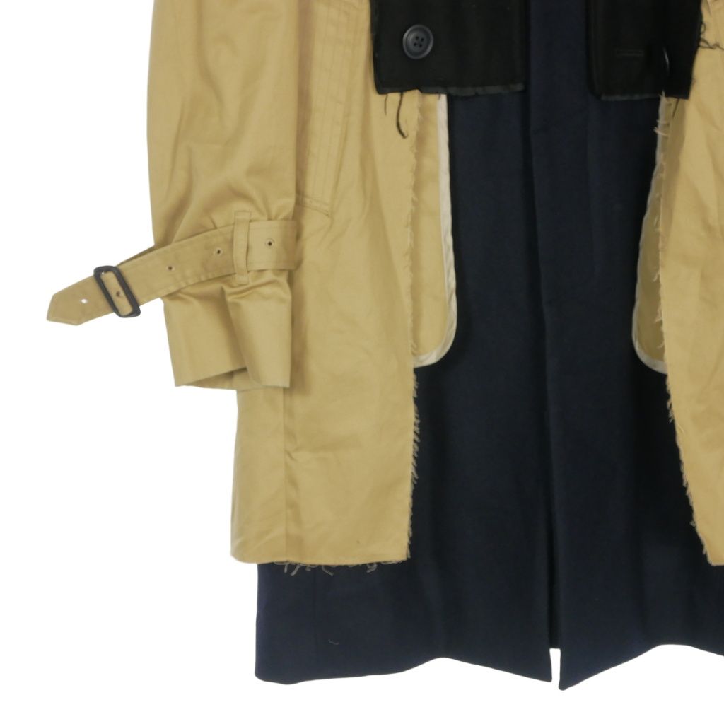 ファセッタズム FACETASM Layered Deconstructed Trenchcoat