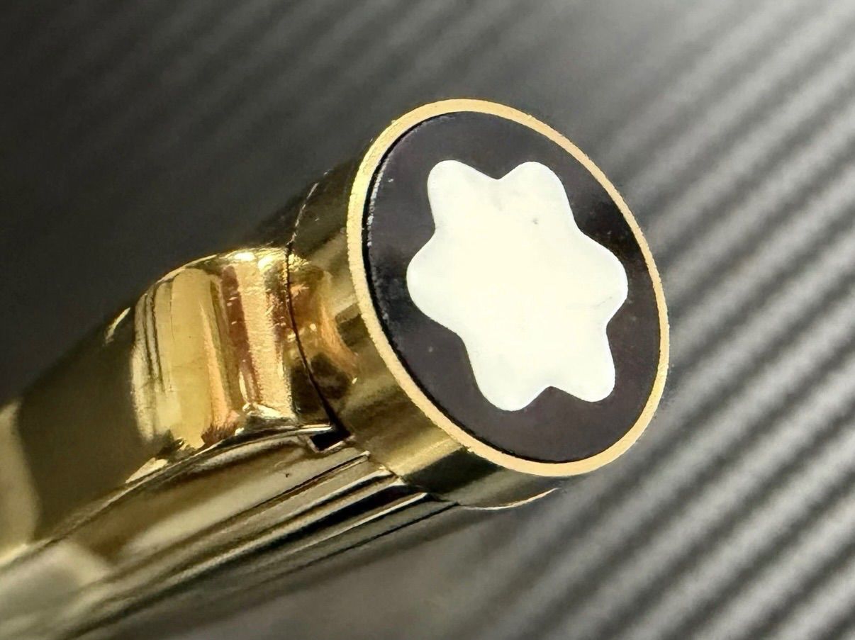 未使用に近い モンブラン montblanc ノブレス ゴールド EF 極細字