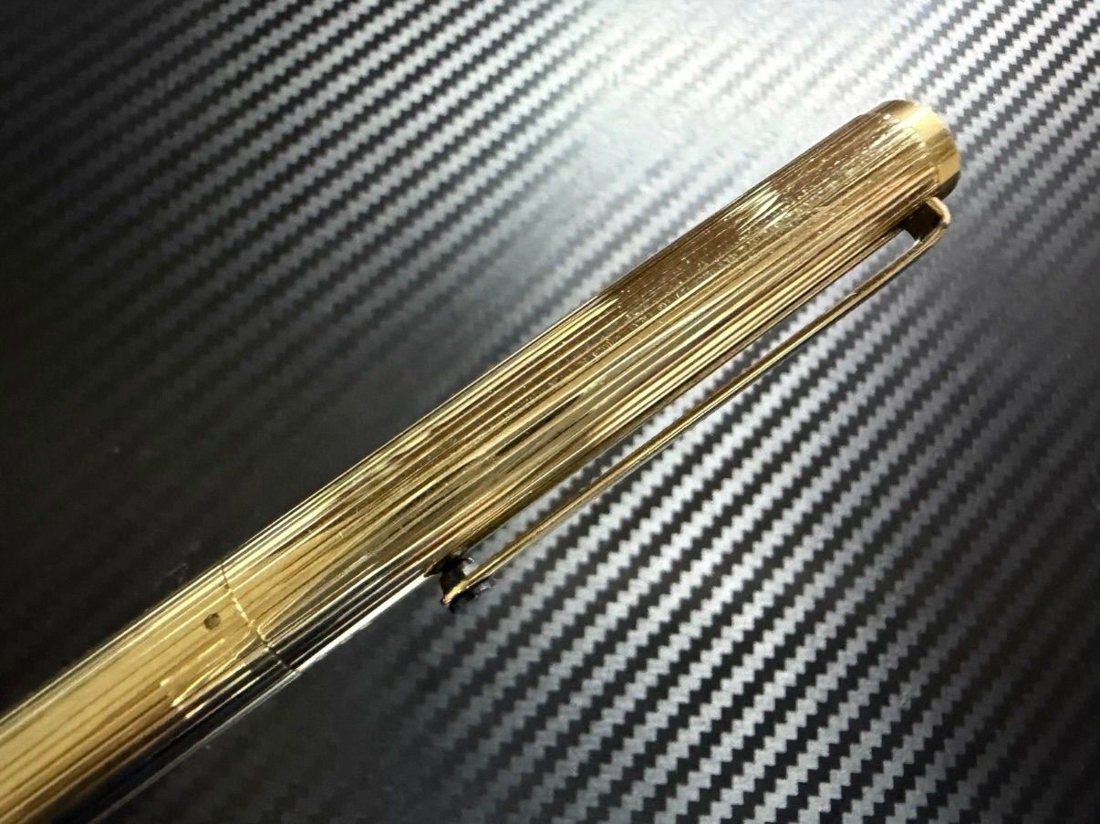 未使用に近い モンブラン montblanc ノブレス ゴールド EF 極細字