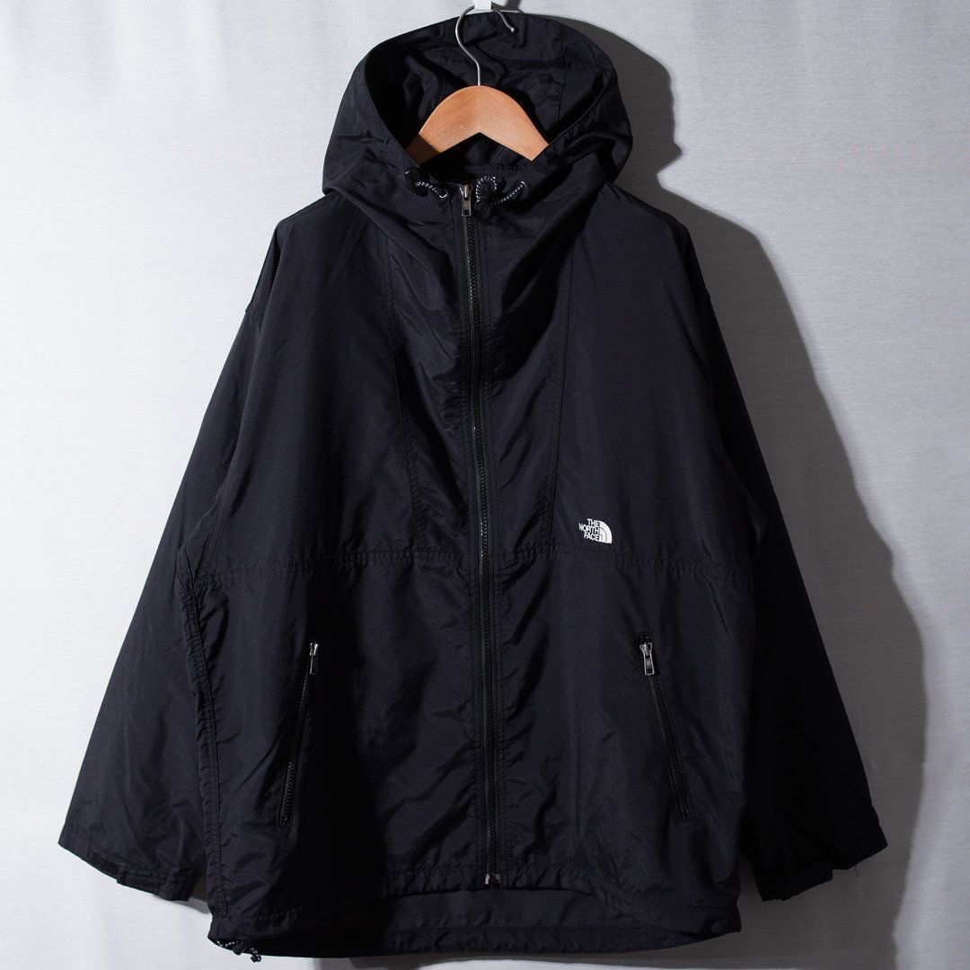 ノースフェイス THE NORTH FACE ナイロンジャケット L ブラック ロゴ