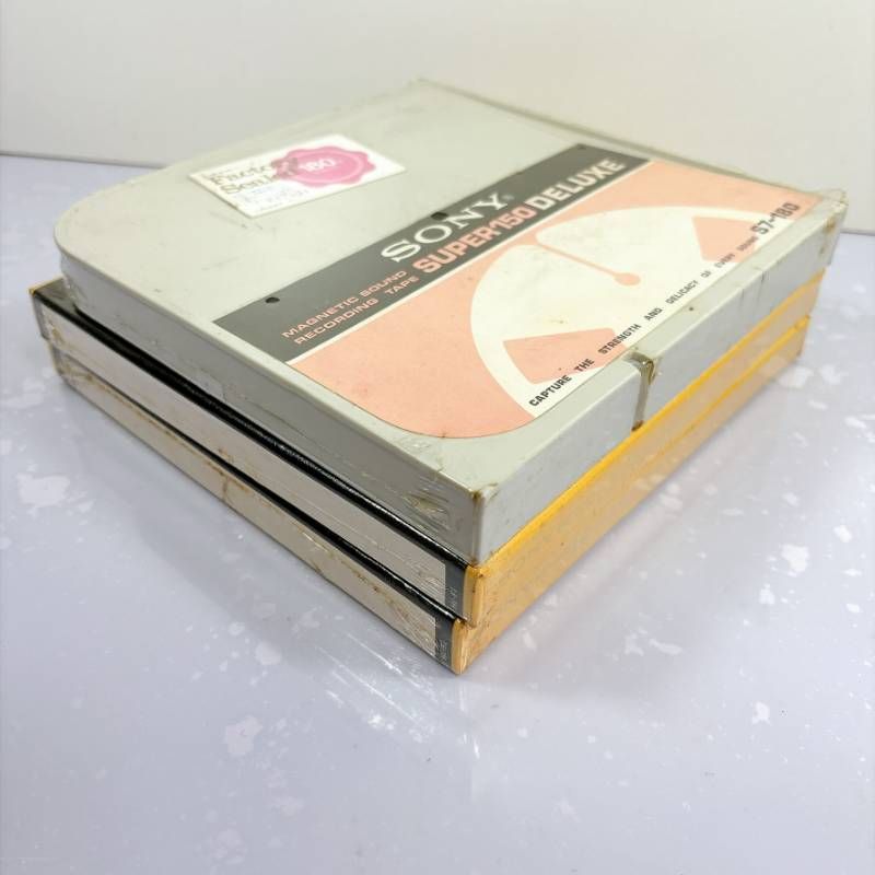 未開封】Factory Sealed 7号 SONY ソニー オープンリール 3本セット Hi