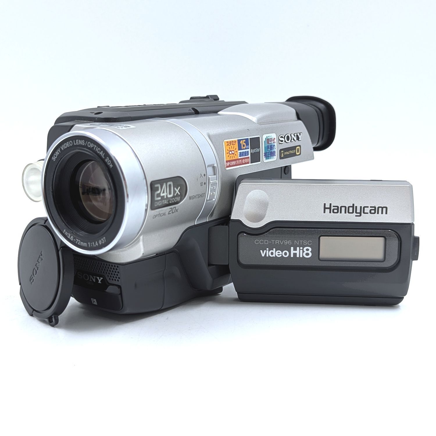 SONY ソニー CCD-TRV96 Hi8 Video8 8mm ビデオカメラ 整備済み 8mm