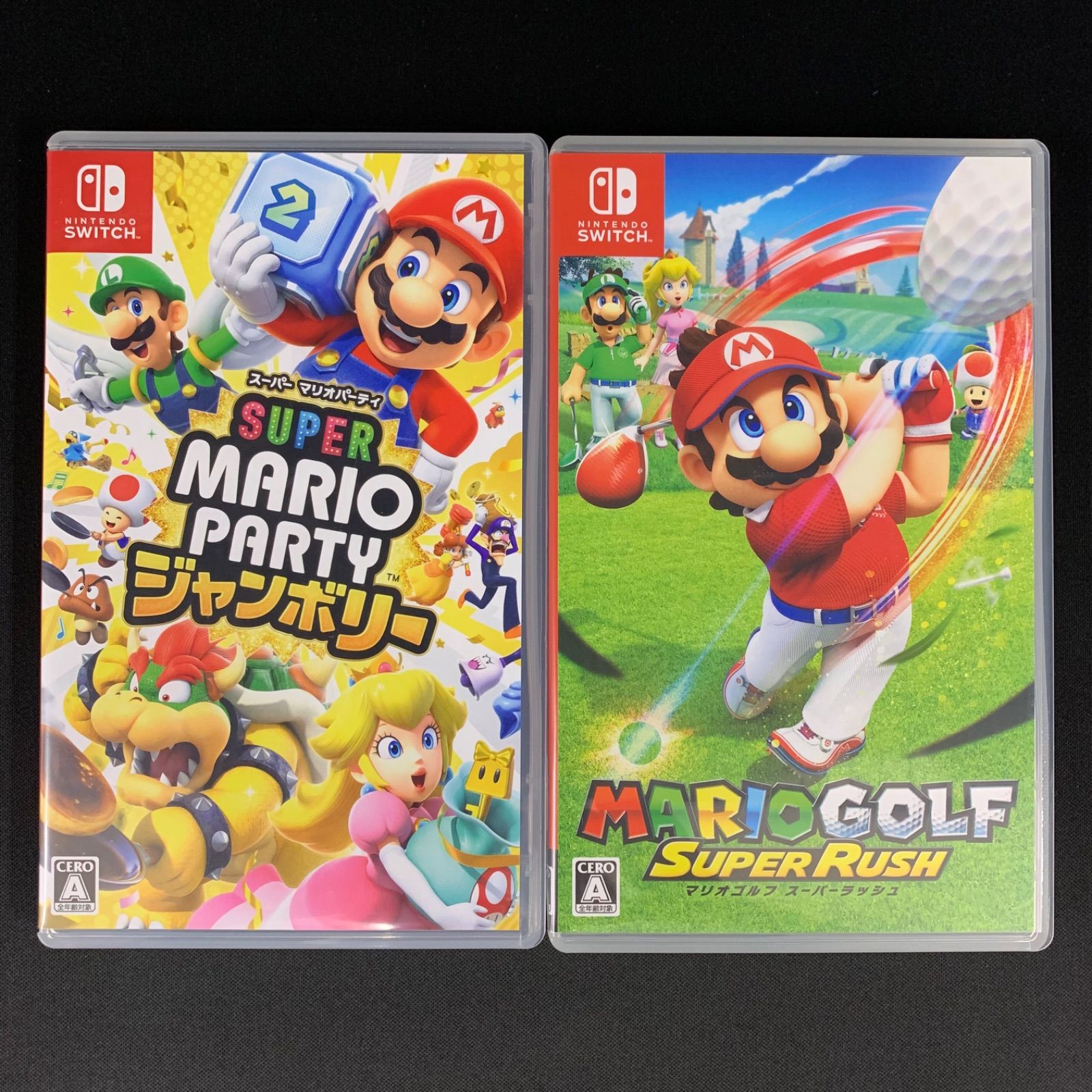 スーパーマリオブラザーズ ワンダー ゴルフ パーティ RPGセット 中古 Switch スーパーマリオパーティ ジャンボリー マリオゴルフ