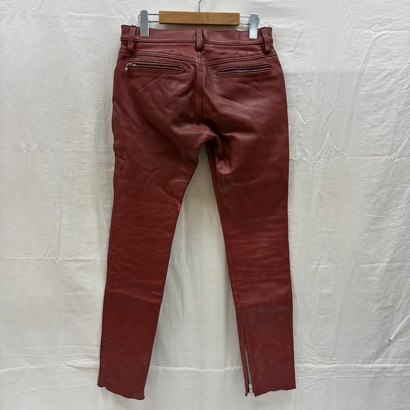 シックスシックスシックス 666 LEATHER WEAR ステアハイド 牛革 裾